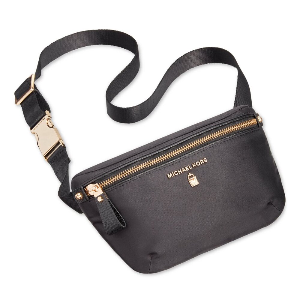 🎀Michael Kors Nylon Fanny Pack | Black